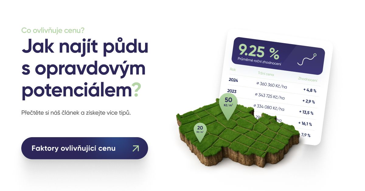 levné pozemky, koupě pozemku, investice do půdy, vlastní pozemek, obnova krajiny, jak koupit pozemek levně