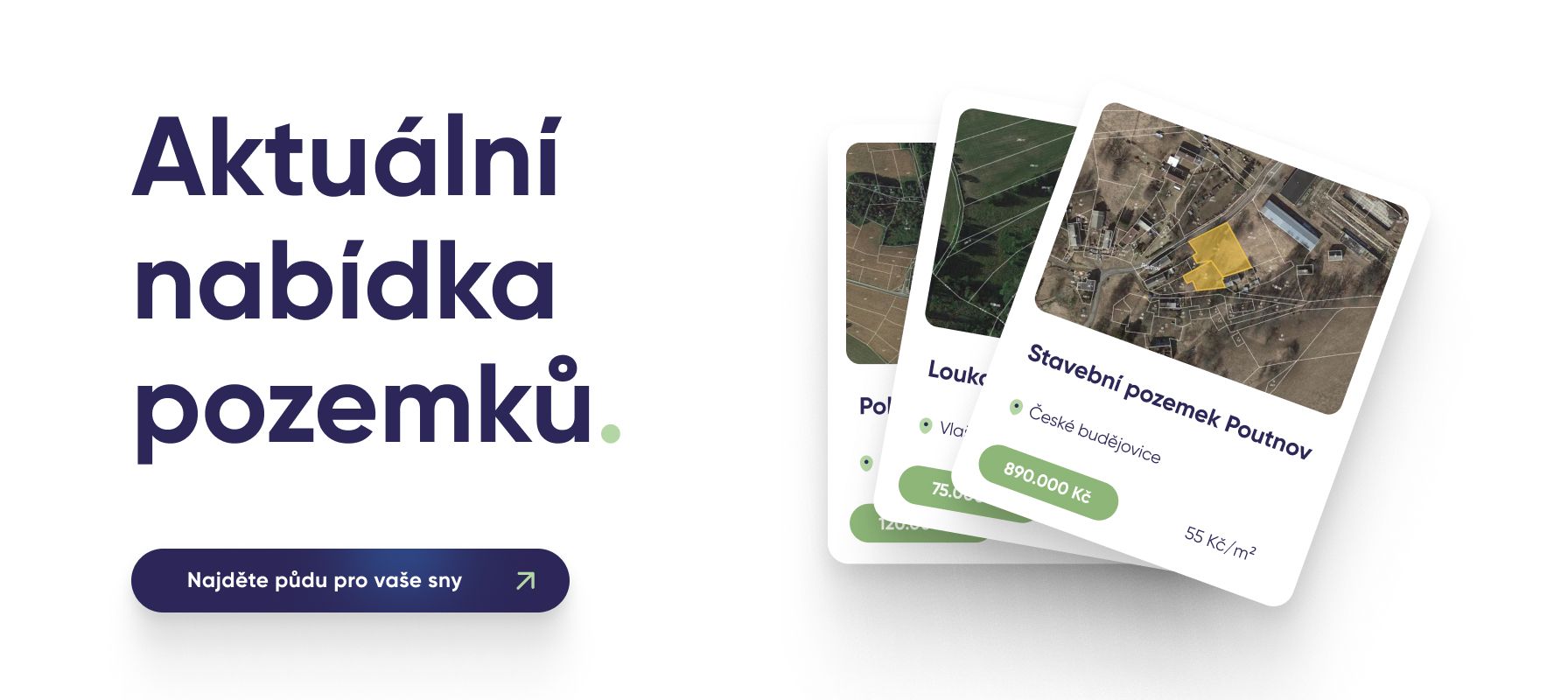 Investujdopole, prodej pozemku, pozemky na prodej