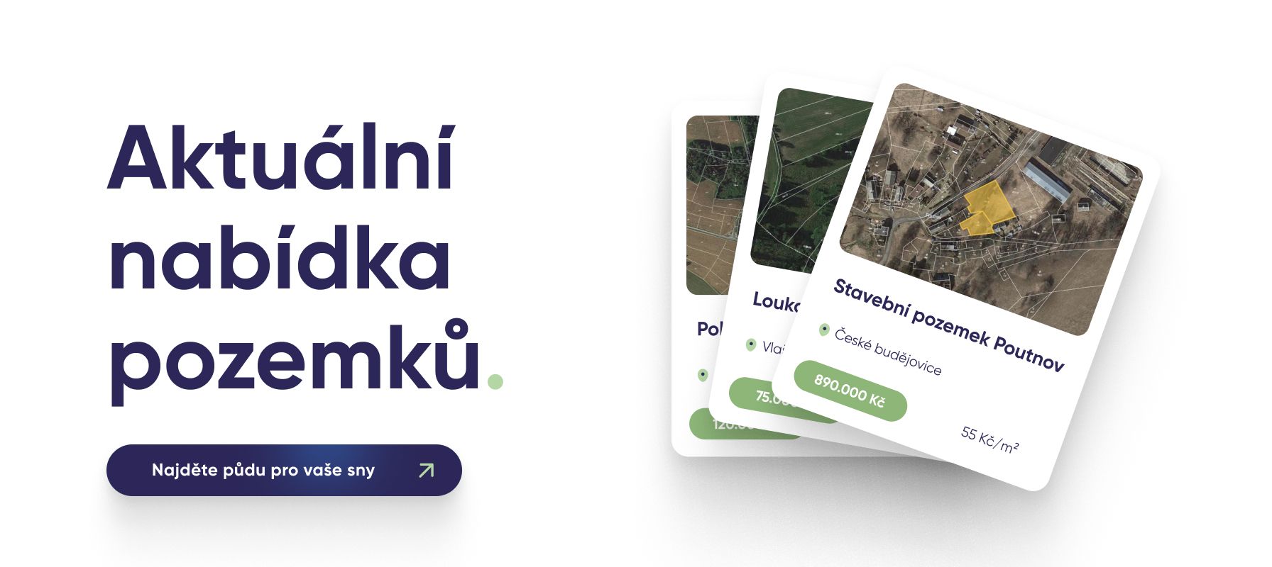 Pozemky, Investujdopole, pozemky na prodej, co ovlivňuje cenu půdy