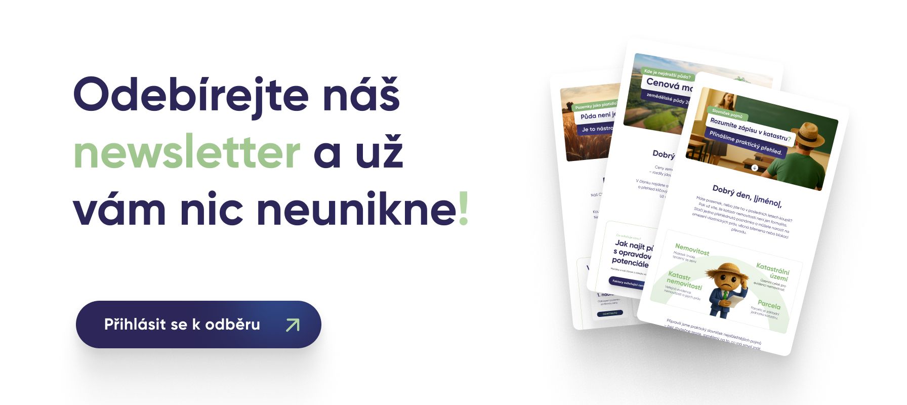 nezveřejněné pozemky, vip pozemky